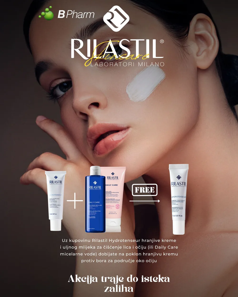 Social media content - 2 Cream White Elegant Beauty Skincare Product Instagram Story (1080 x 1350 px)