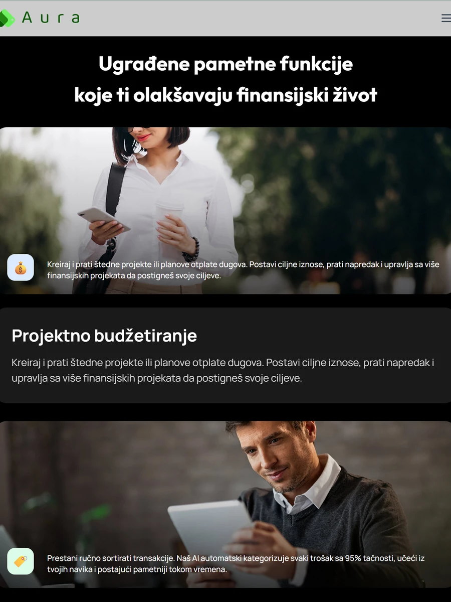 Indigo portfolio screenshot