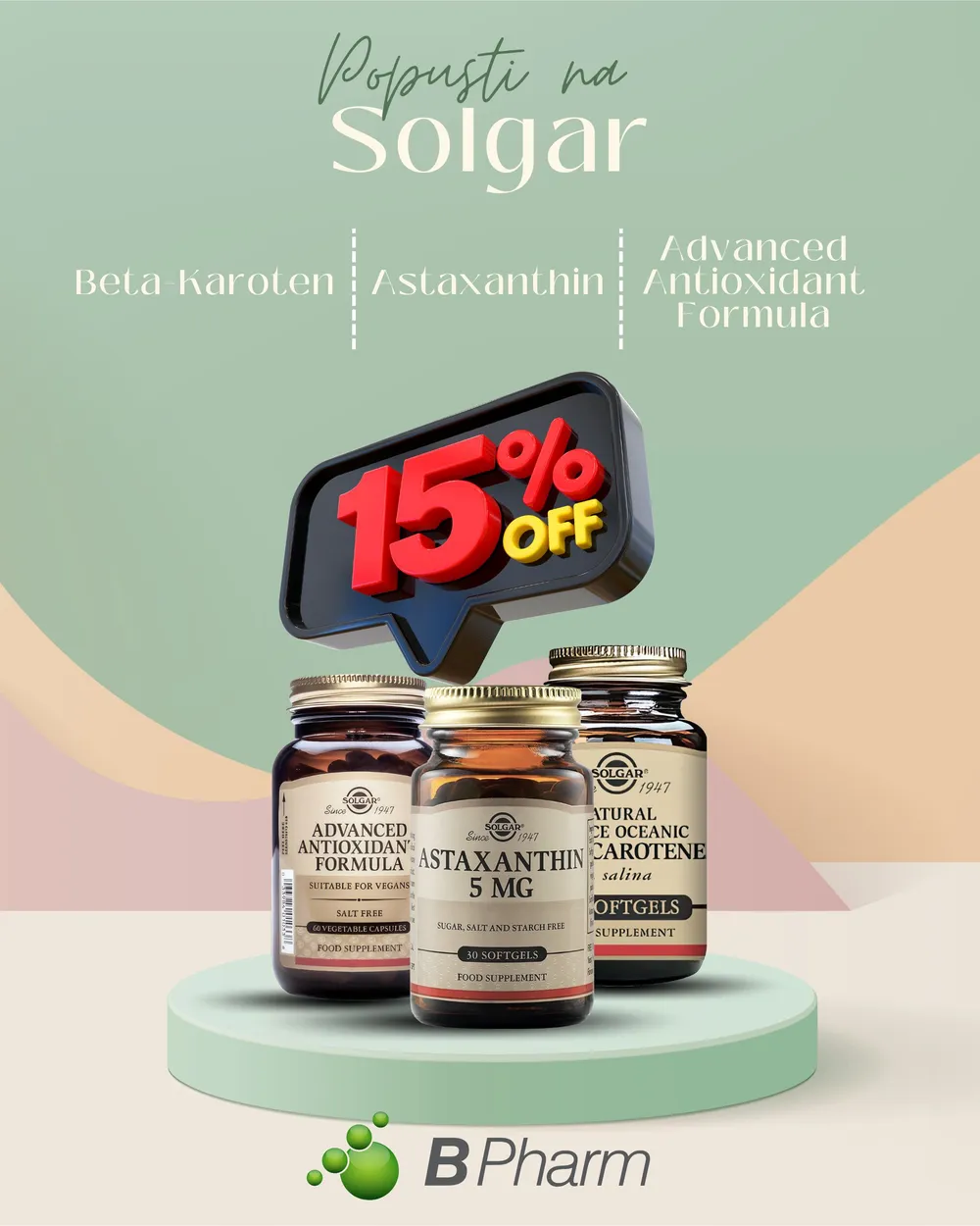 Social media content - Green New Product Natural Skincare Instagram Post (1080 x 1350 px)