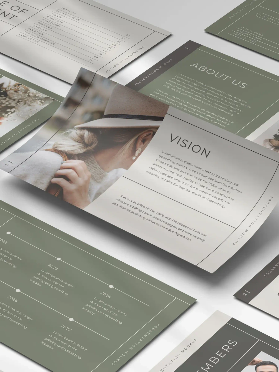 Indigo portfolio screenshot